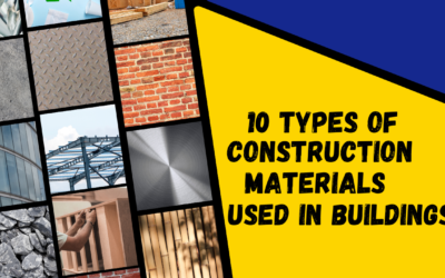 10 Types of Construction Materials Used in Buildings